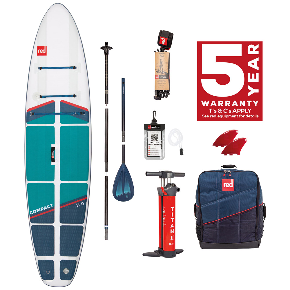 red paddle Kompaktes 11.0 aufblasbares SUP-Paket foto 1