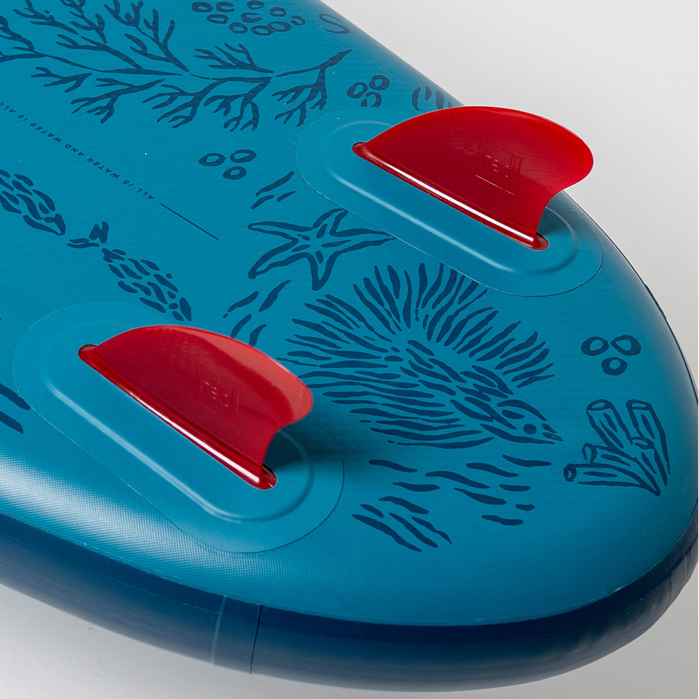 red paddle Ride Love the Oceans 10.6 aufblasbares SUP blau Vorteilspaket 3