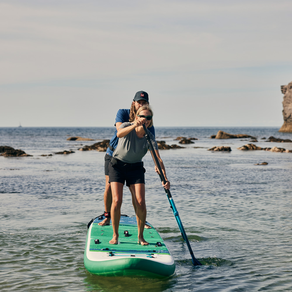 red paddle Tandem 15.0 aufblasbares SUP-Board Grün Vorteilspaket 6