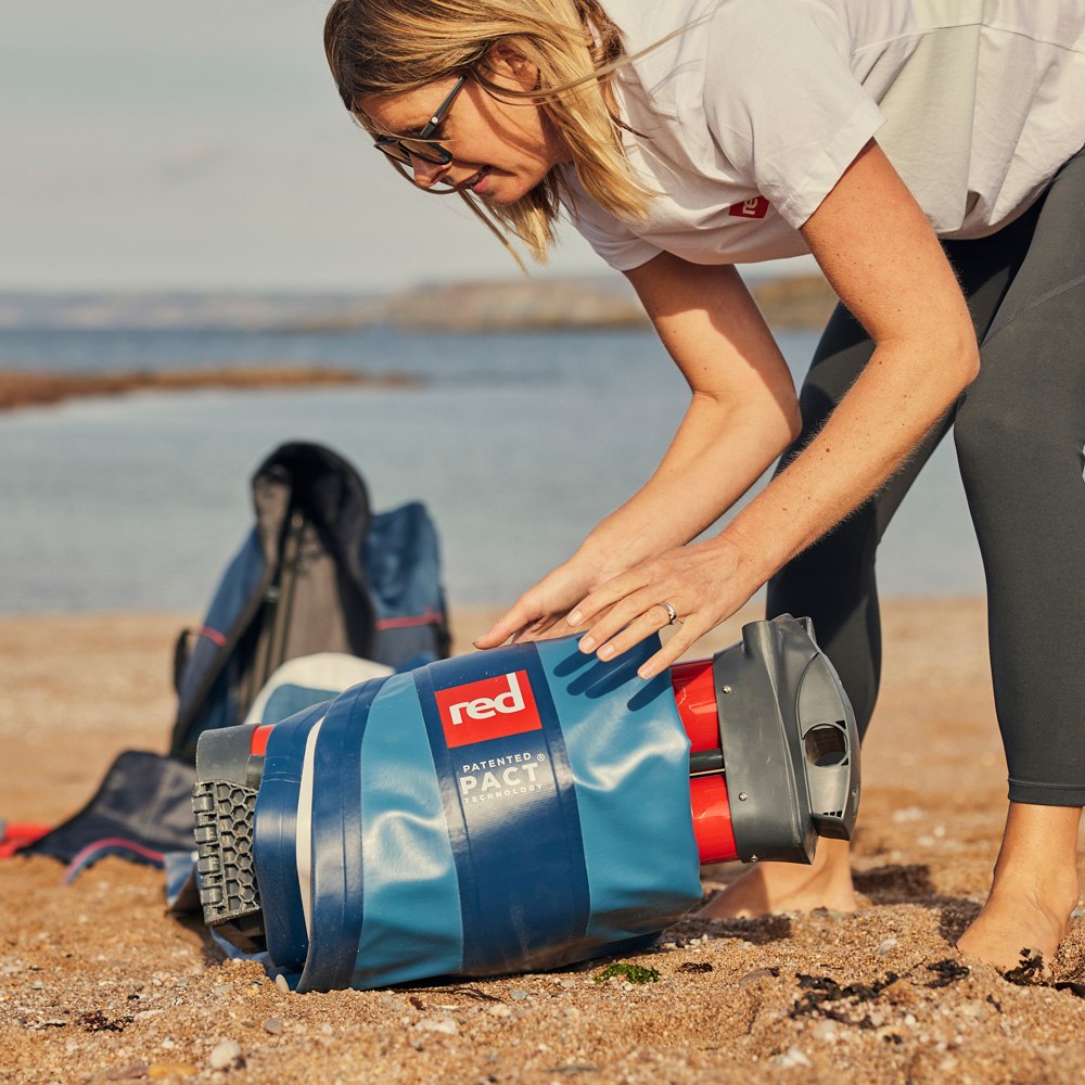 red paddle Compact 11.0 aufblasbares SUP blau Vorteilspaket 4