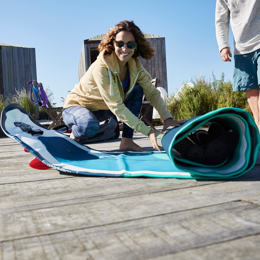 red paddle Activ 10.8 aufblasbares Yoga-SUP blau Vorteilspaket 4
