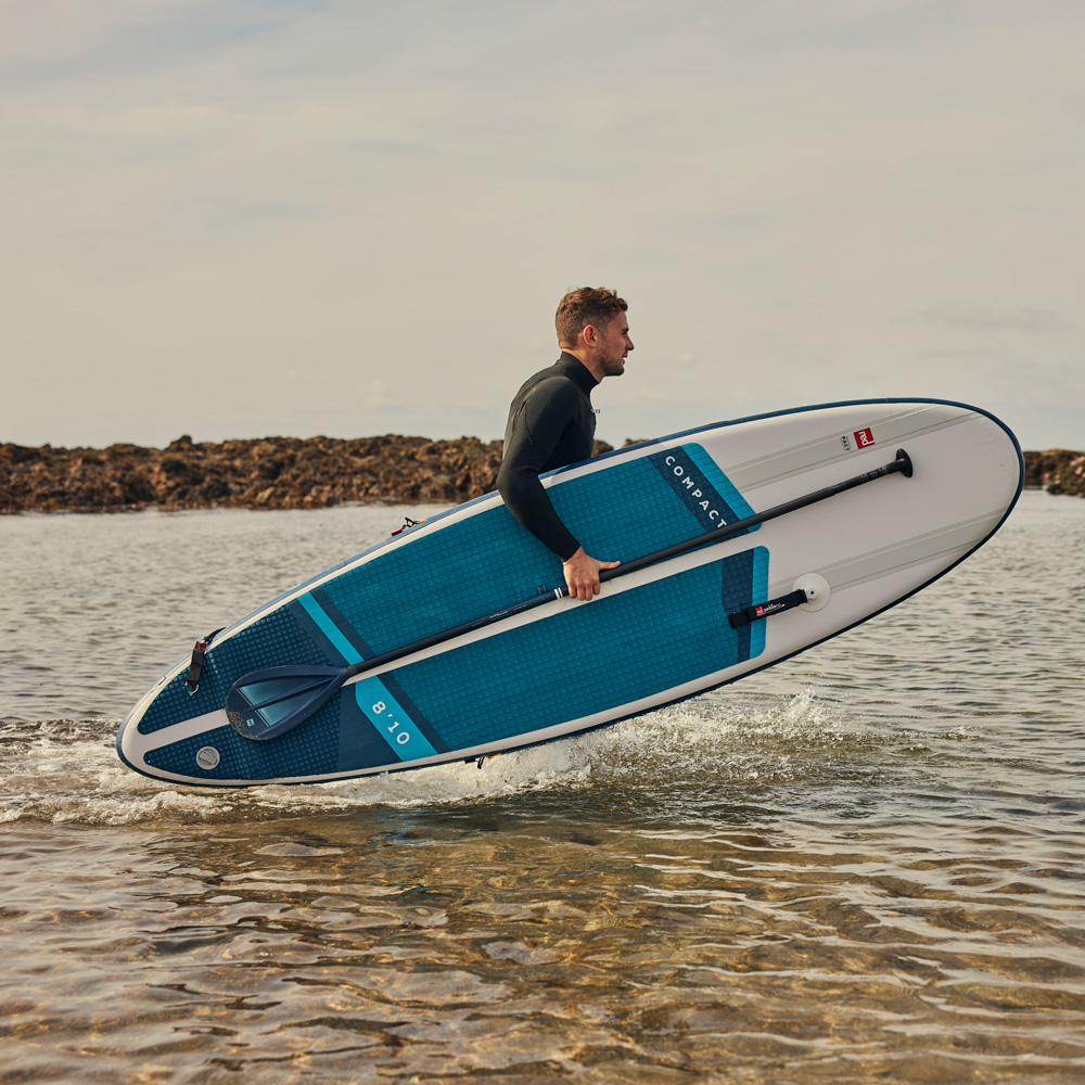 red paddle Kompaktes 8.10 aufblasbares SUP Blau Vorteilspaket 5