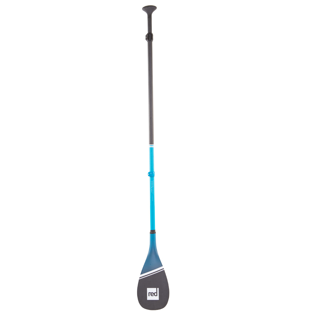 red paddle Hybrid Carbon blaues SUP-Paddel verstellbar foto 1