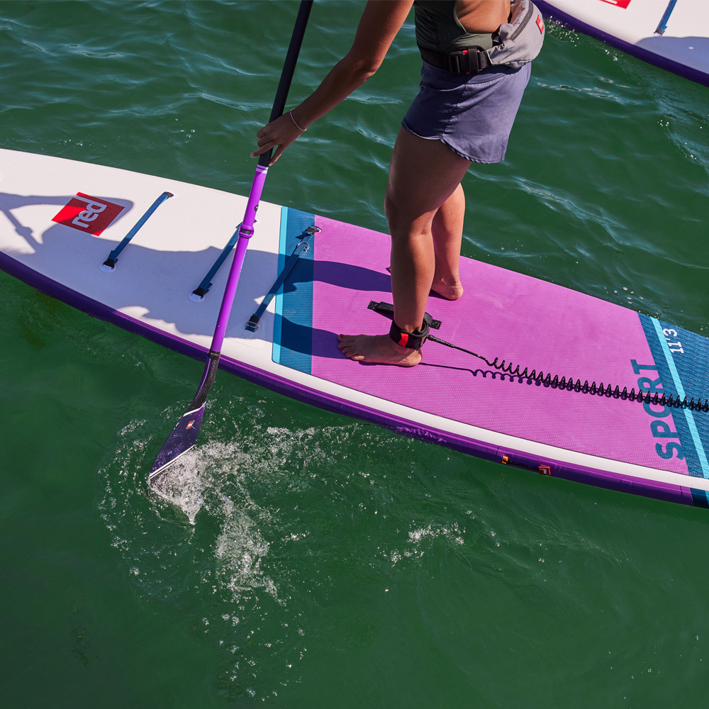 red paddle Hybrid Carbon lila SUP-Paddel verstellbar 2