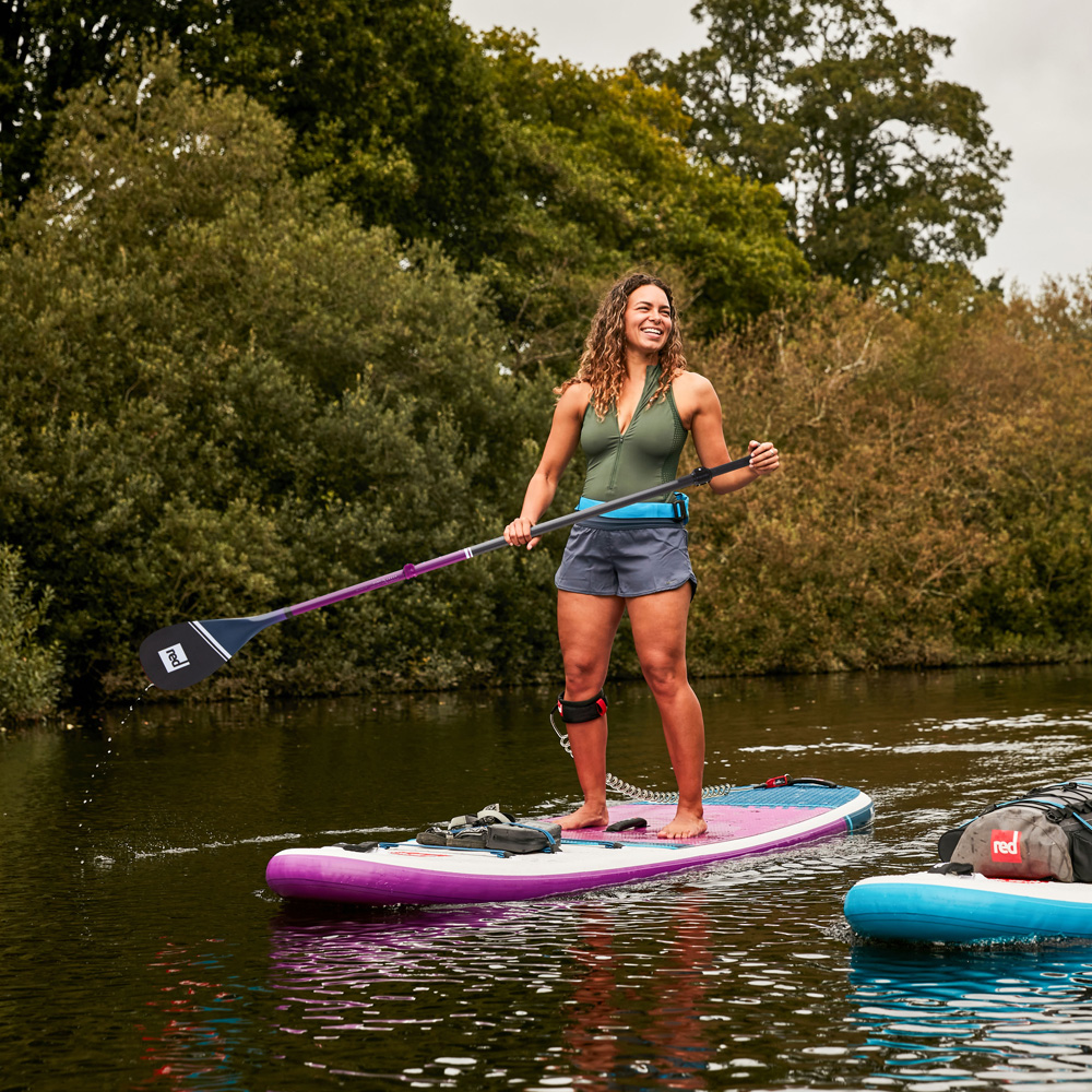 red paddle Hybrid Carbon lila SUP-Paddel verstellbar 3