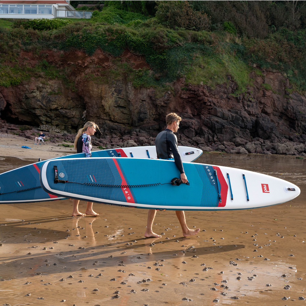 red paddle Sport+ HT 12.6 aufblasbares SUP blau Vorteilspaket 5