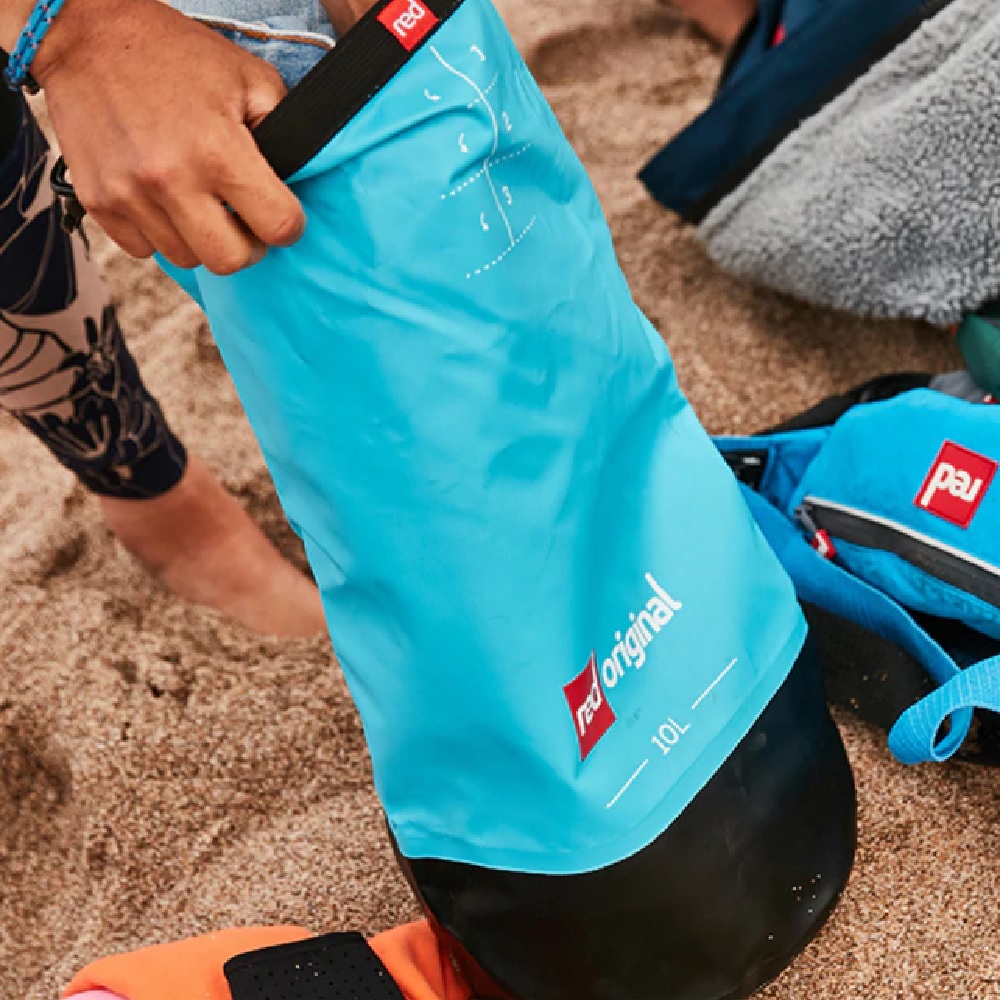 red paddle Roll Top Trockentasche 60L blau 2