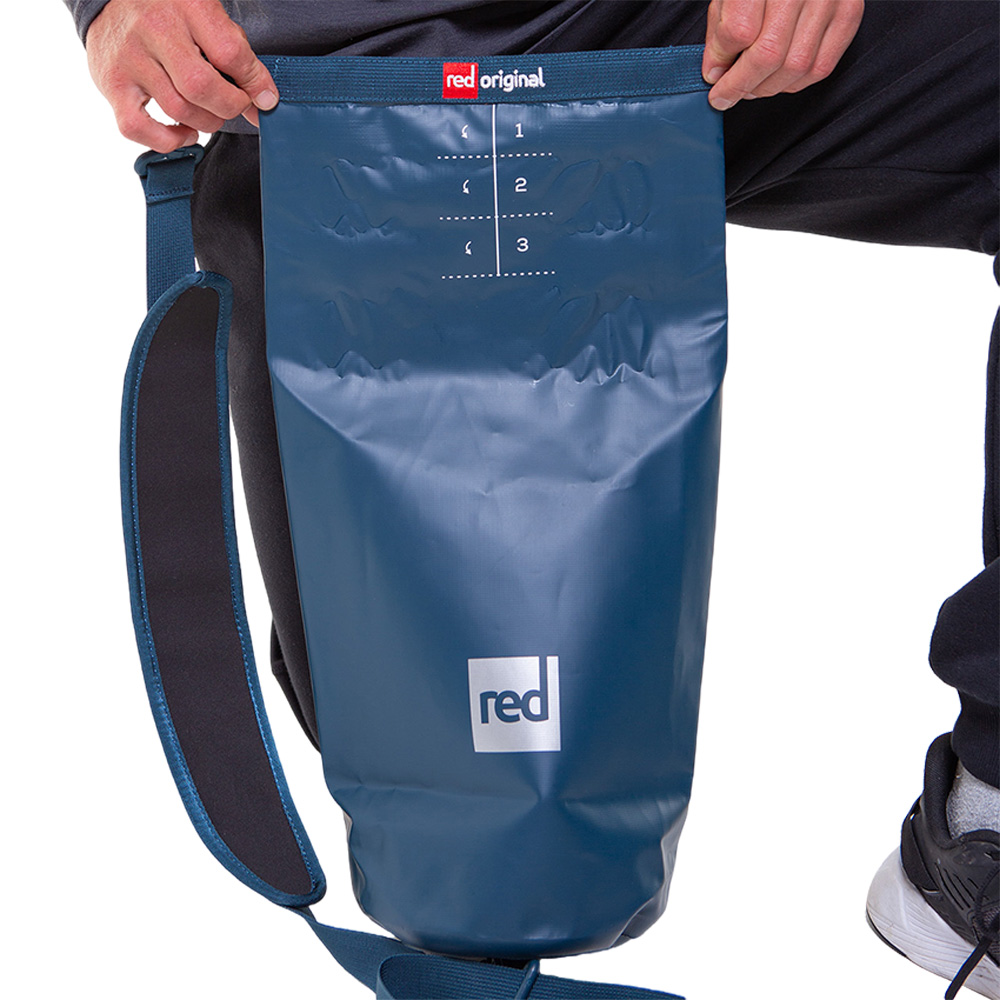 red paddle Trockenbeutel 10 Liter blau 3