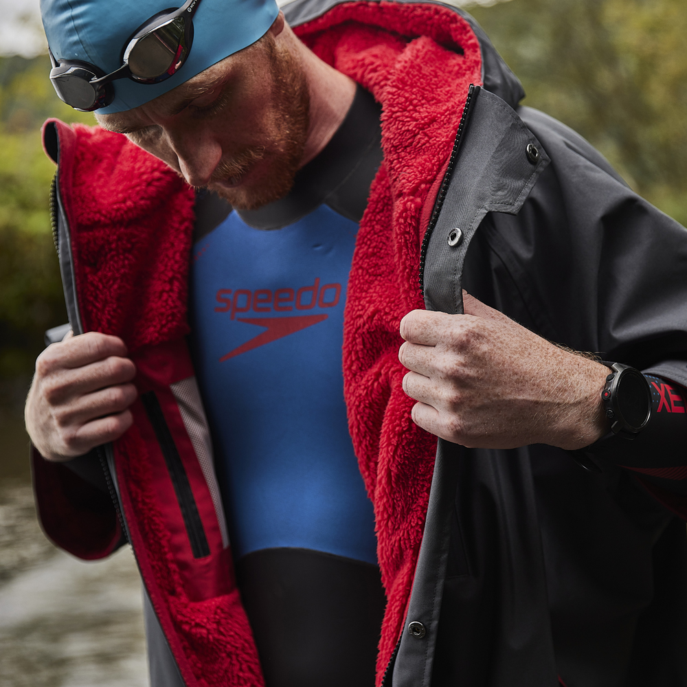 red paddle Pro Change Jacke mit langen Ärmeln Unisex Schwarz 4