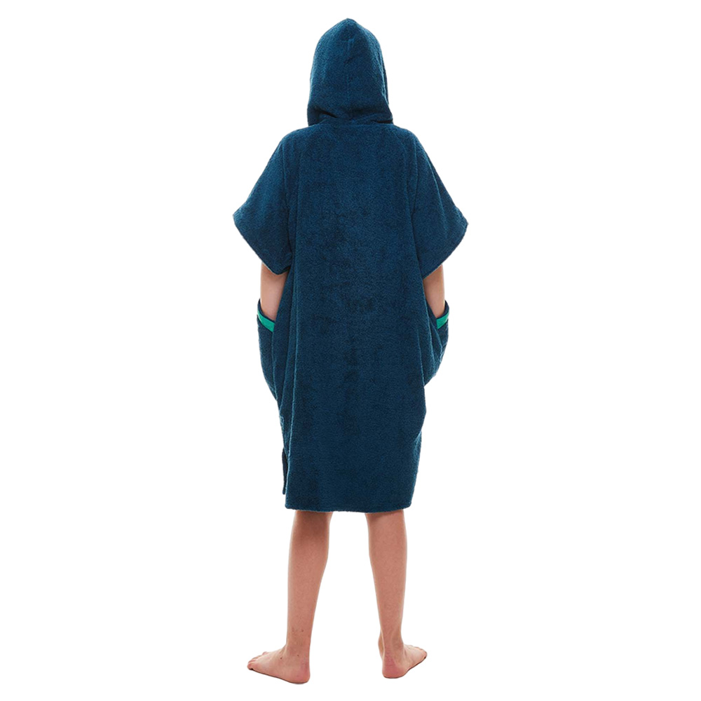 red paddle Luxury Umkleideponcho Kinder navy 2
