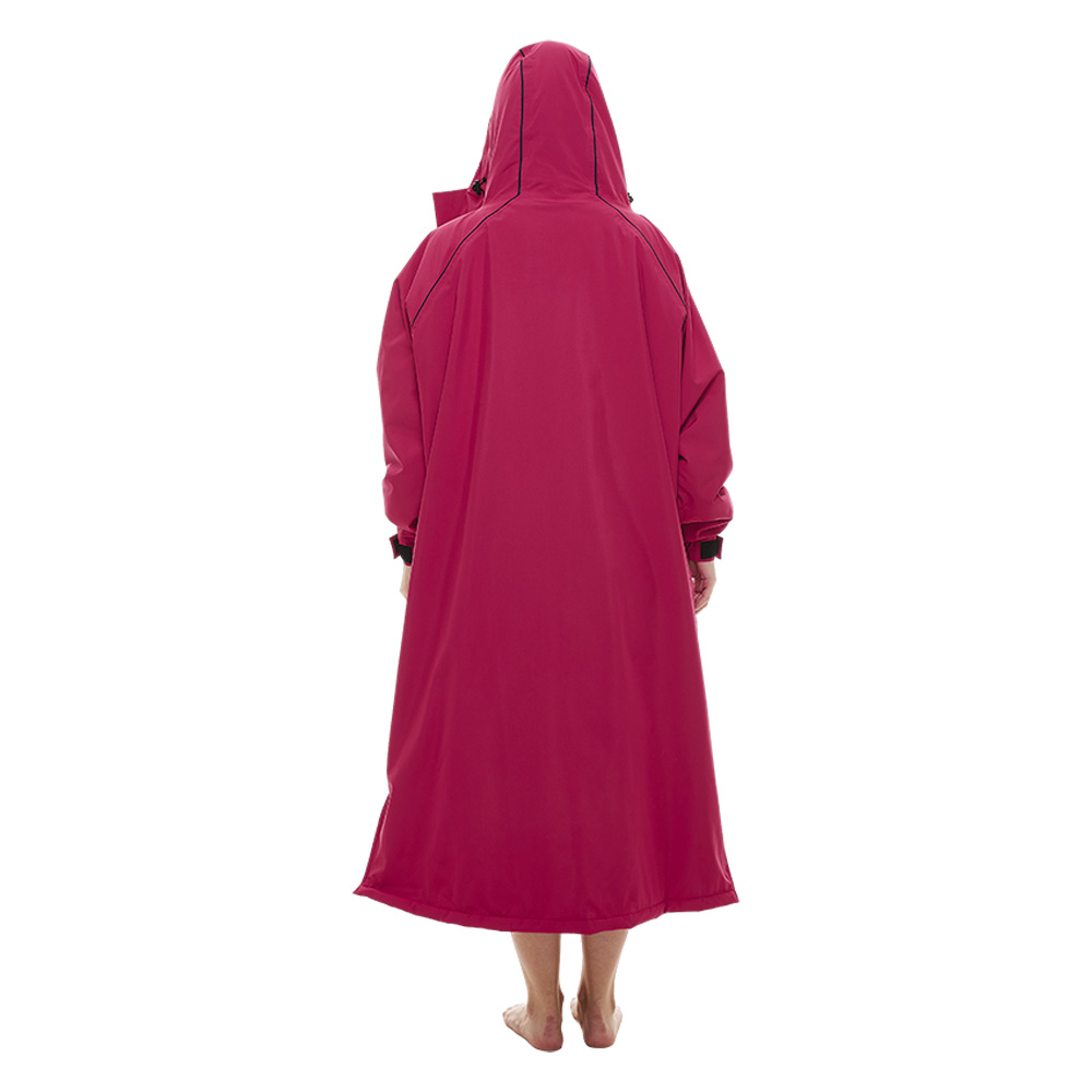 red paddle Wechseljacke Poncho mit langen Ärmeln Fuchsia 2