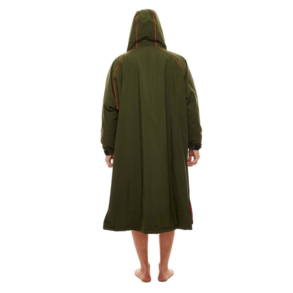 red paddle Pro Change Jacket Poncho mit langen Ärmeln Grün 2