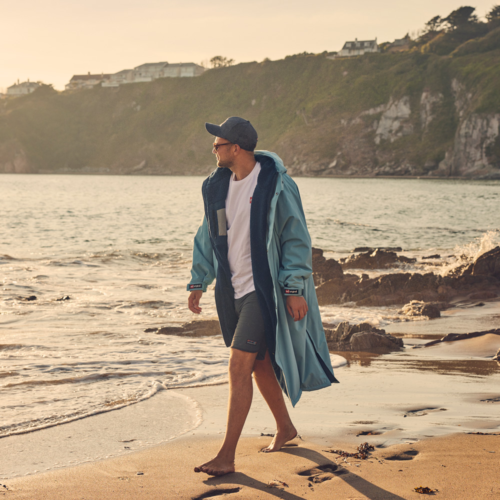 red paddle Wechseljacke Poncho mit langen Ärmeln Blau 5