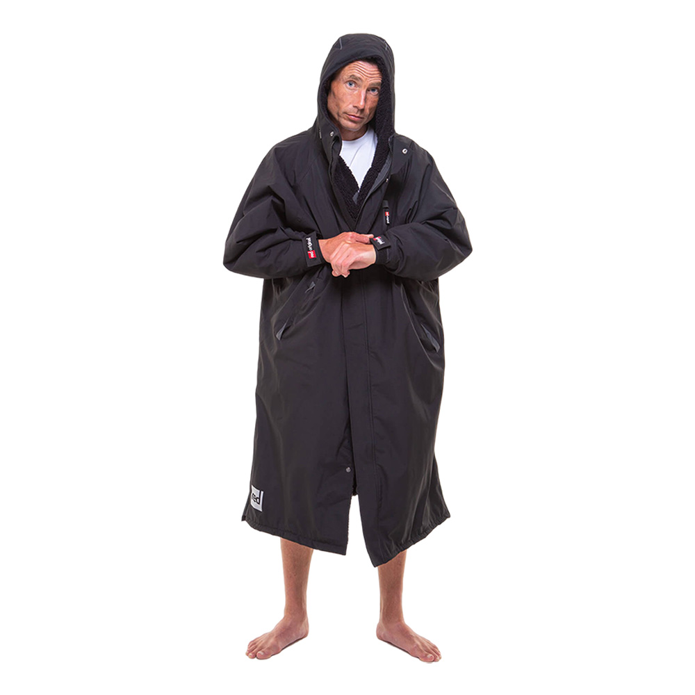 red paddle Pro Change Jacke Poncho mit langen Ärmeln Schwarz 2