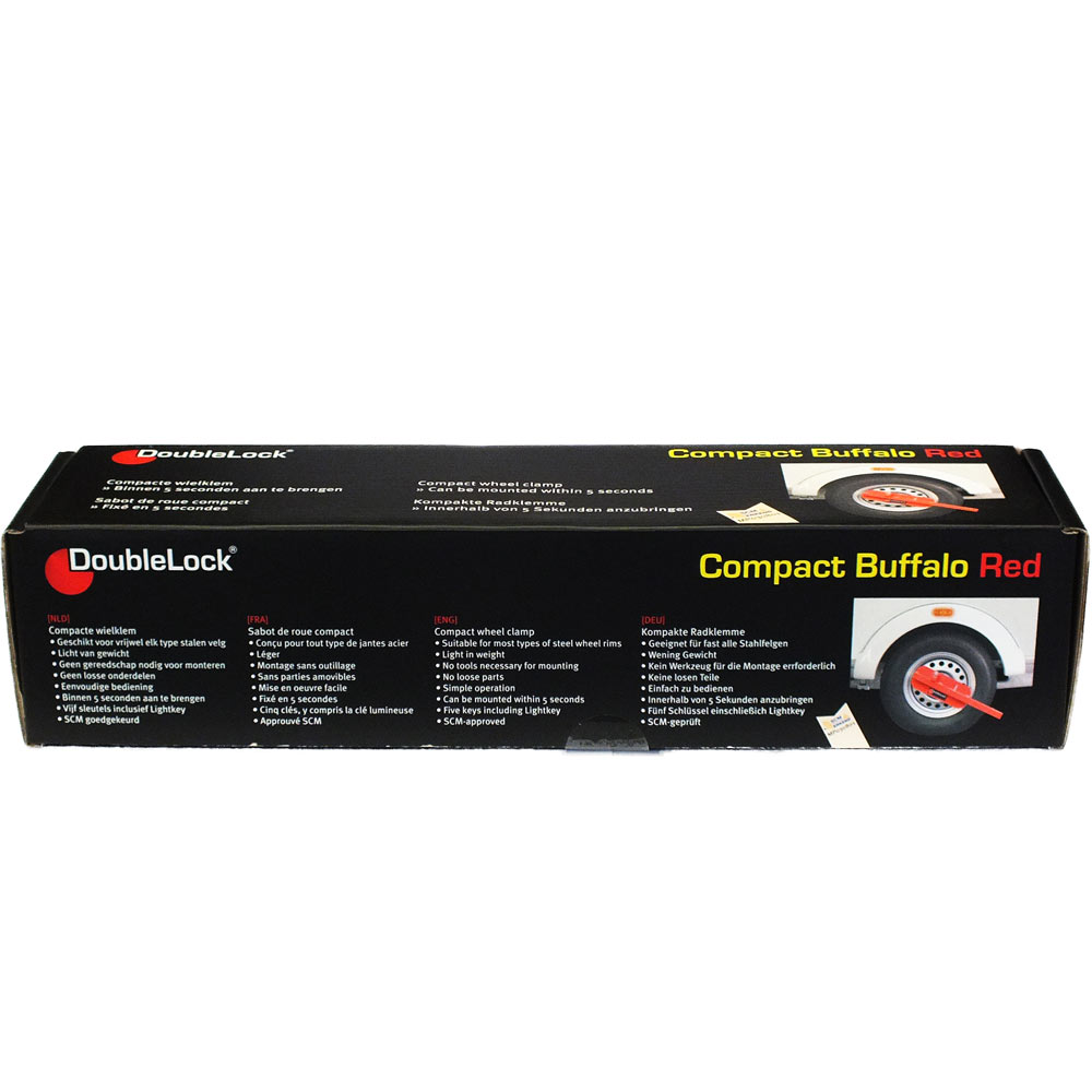 Double Lock Kompaktes Buffalo SCM ROT 3