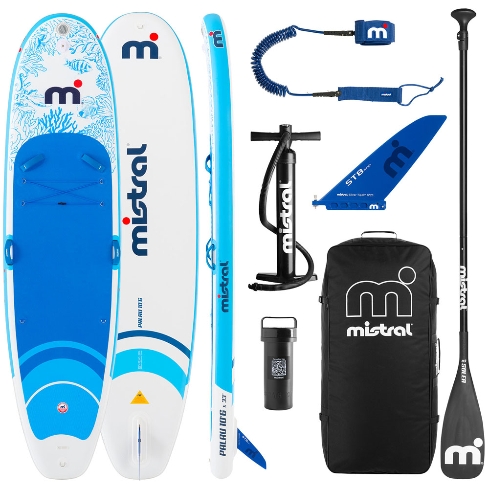 Mistral Palau 10.6 aufblasbare Sup-Vorteilspaket foto 1