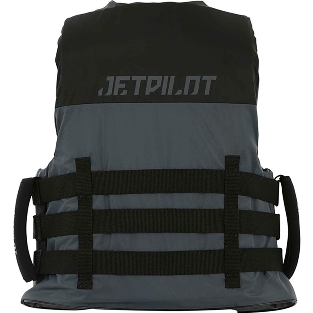 Jetpilot Strike Nylon Schwimmweste Schwarz mit super Griffigen Griffen 3