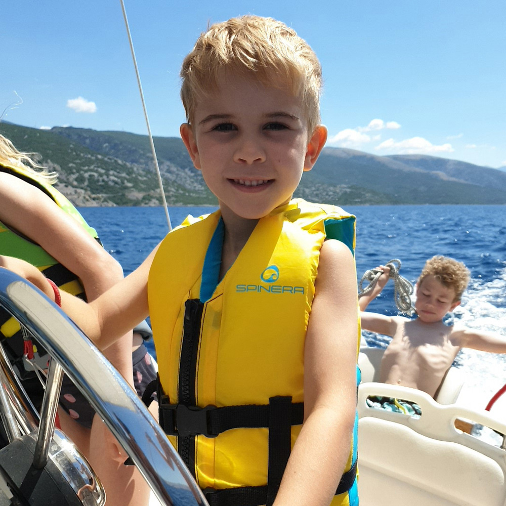 Spinera Aquapark / Kayak / SUP Nylon Weste gelb 3