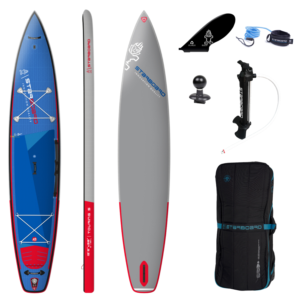 Starboard Aufblasbares SUP 12,6 Touring S Deluxe Einzelkammer Vorteilspaket foto 1