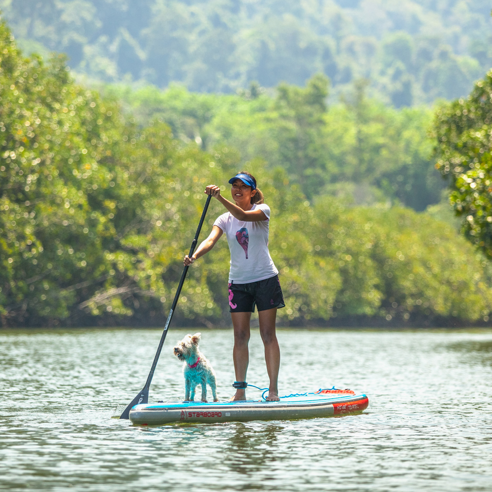 Starboard aufblasbares SUP Touring Zen 12.6 Sparpaket 3