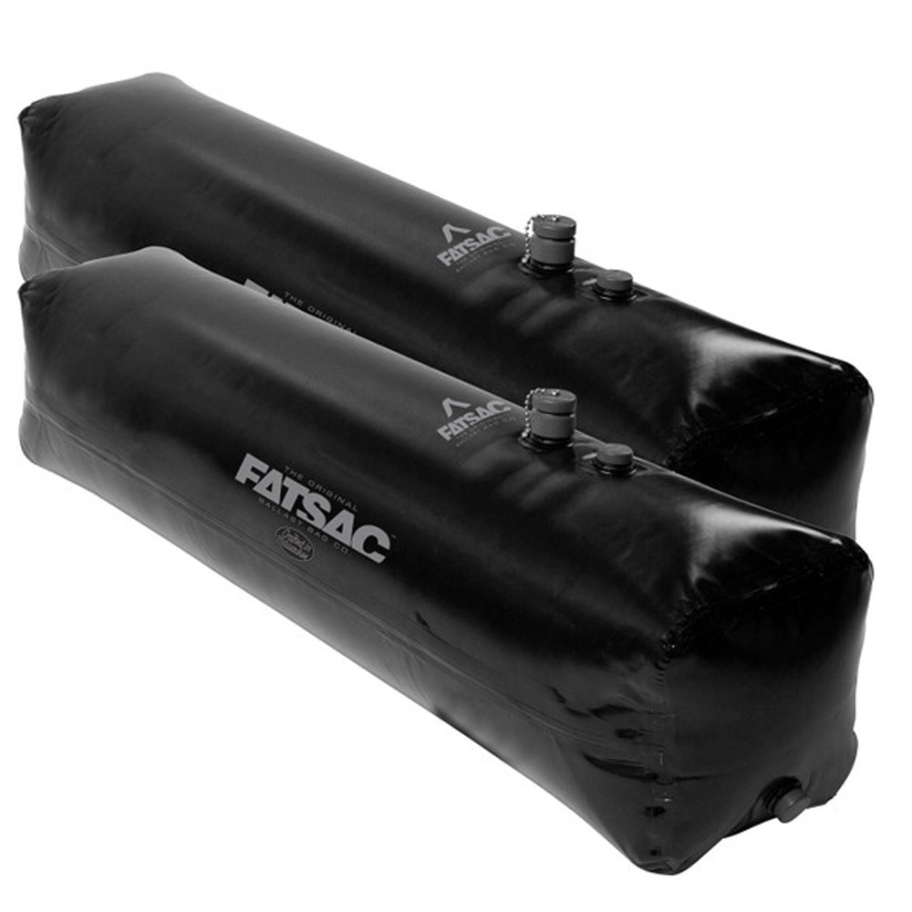 Fatsac Side Ballastsack (Set) 520lbs/236kg schwarz foto 1