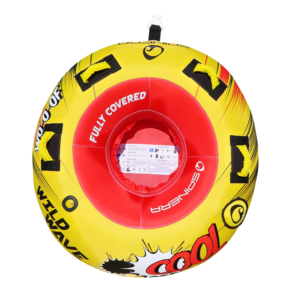 Spinera Wild Wave 1 Person Fun Tube Rot/Gelb 2