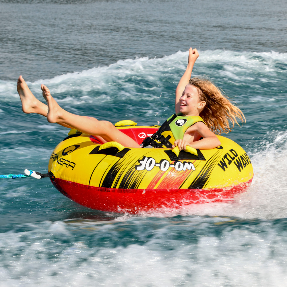 Spinera Wild Wave 1 Person Fun Tube Rot/Gelb 3