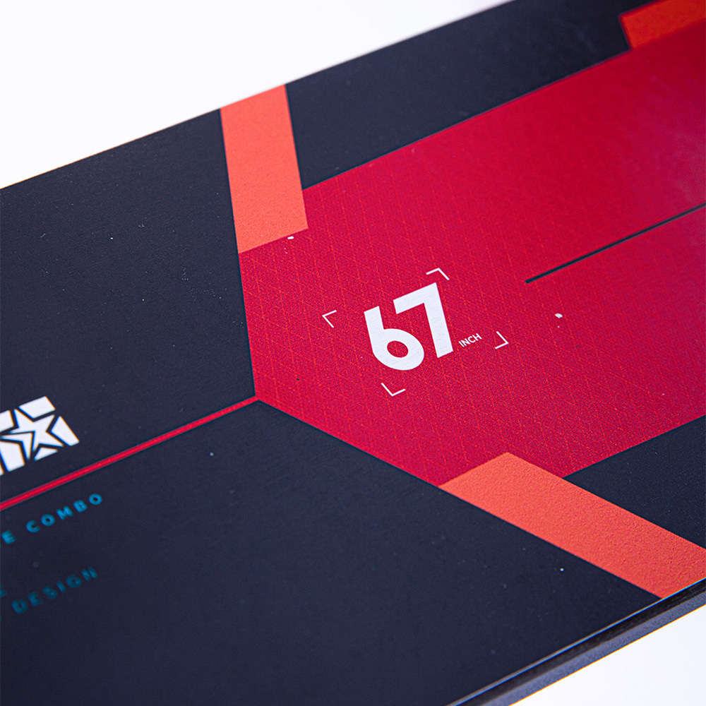 Jobe Allegre Combo Wasserski 67 Zoll Deluxe Paket Rot 2