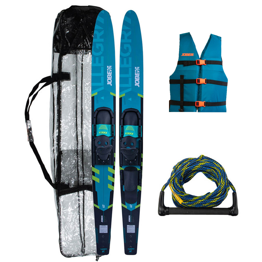 Jobe Allegre Combo Wasserski 67 Zoll Paket Teal Deluxe 5