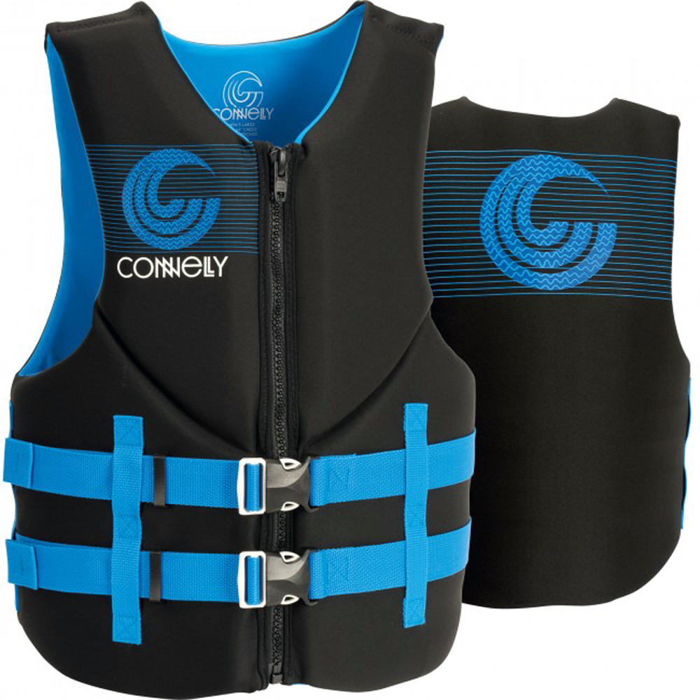 Neopren Herren Schwimmweste Promo Blau