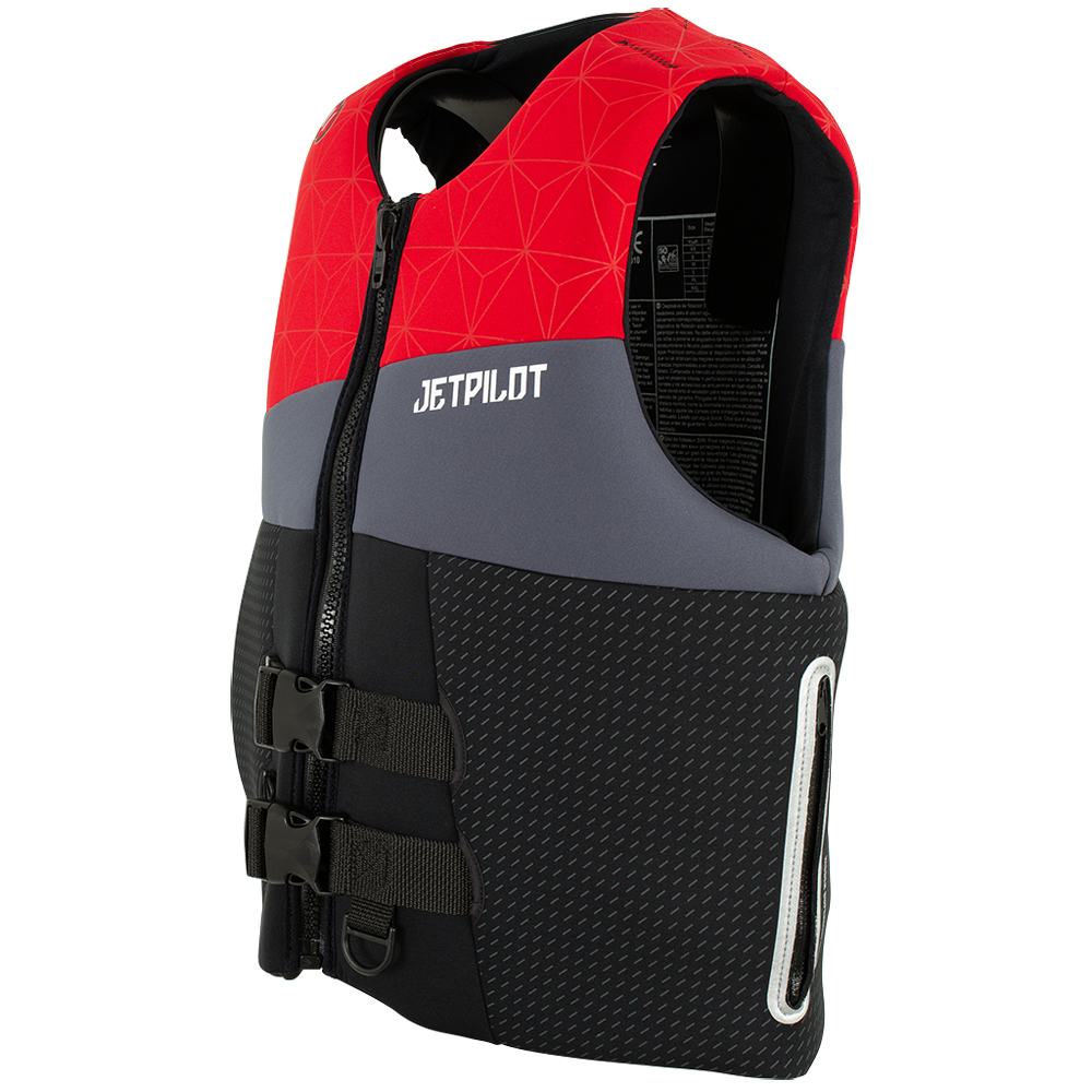 Jetpilot Cause Neopren Herren Rettungsweste Rot 4