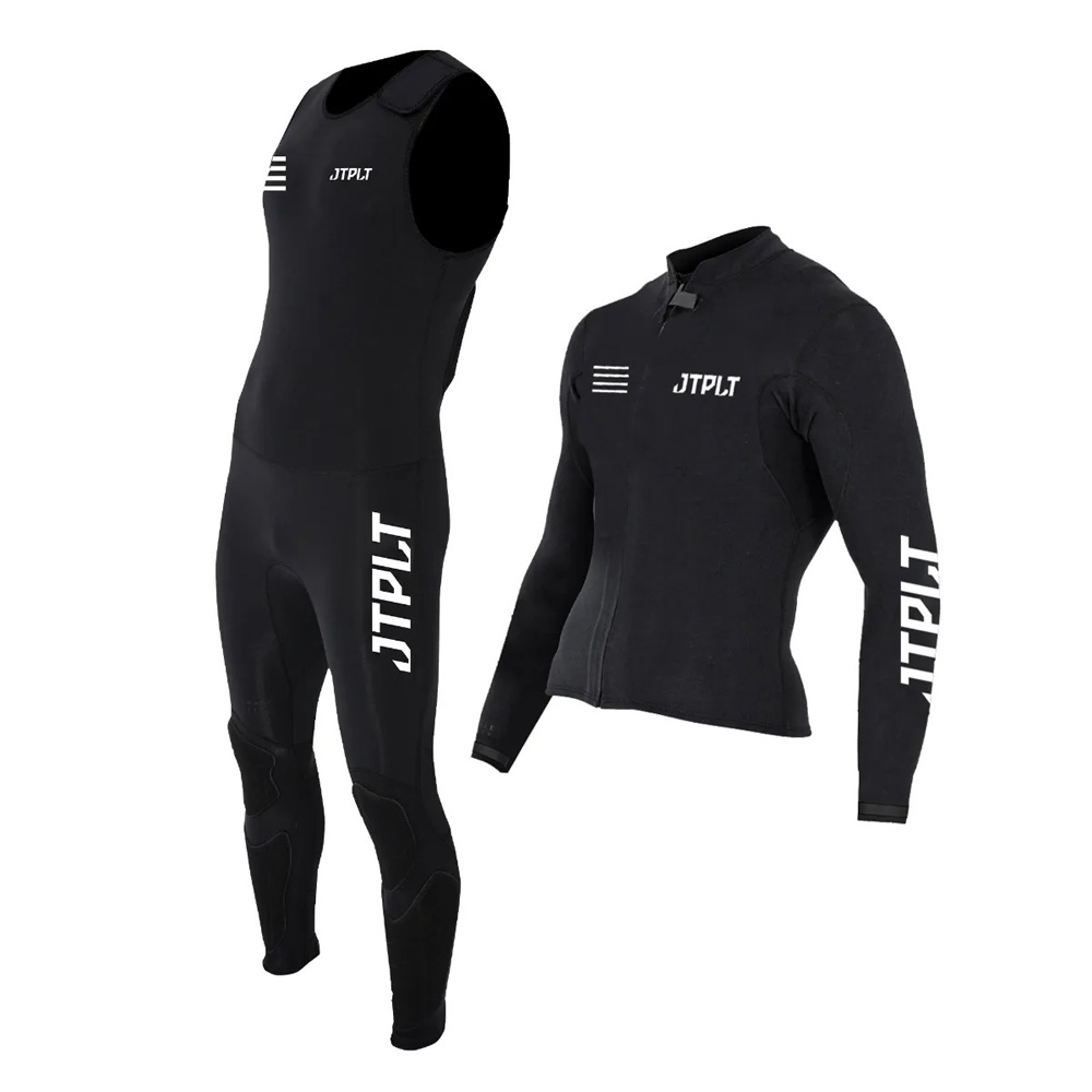 RX Vault lange John und Jacke Herren Schwarz