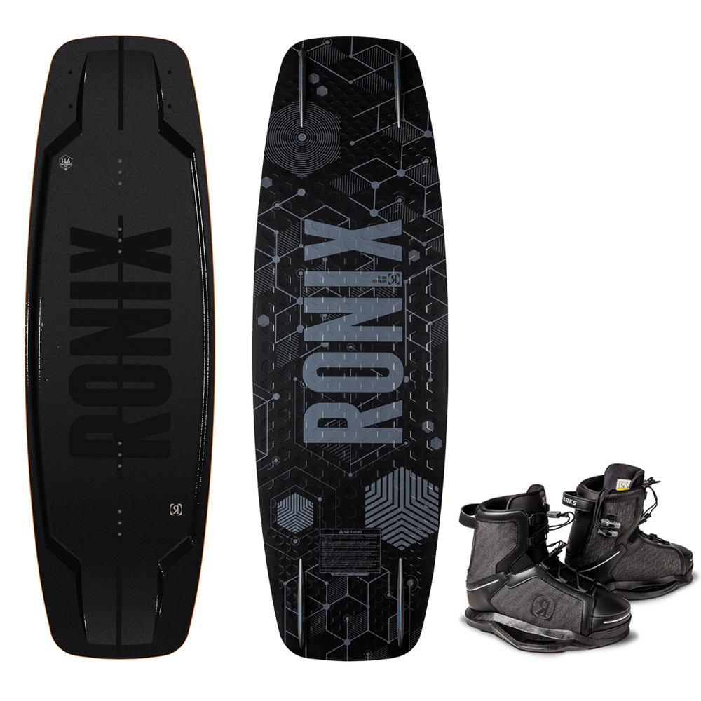 Ronix Parks Wakeboard-Set 140 cm mit Parks Bindungen foto 1