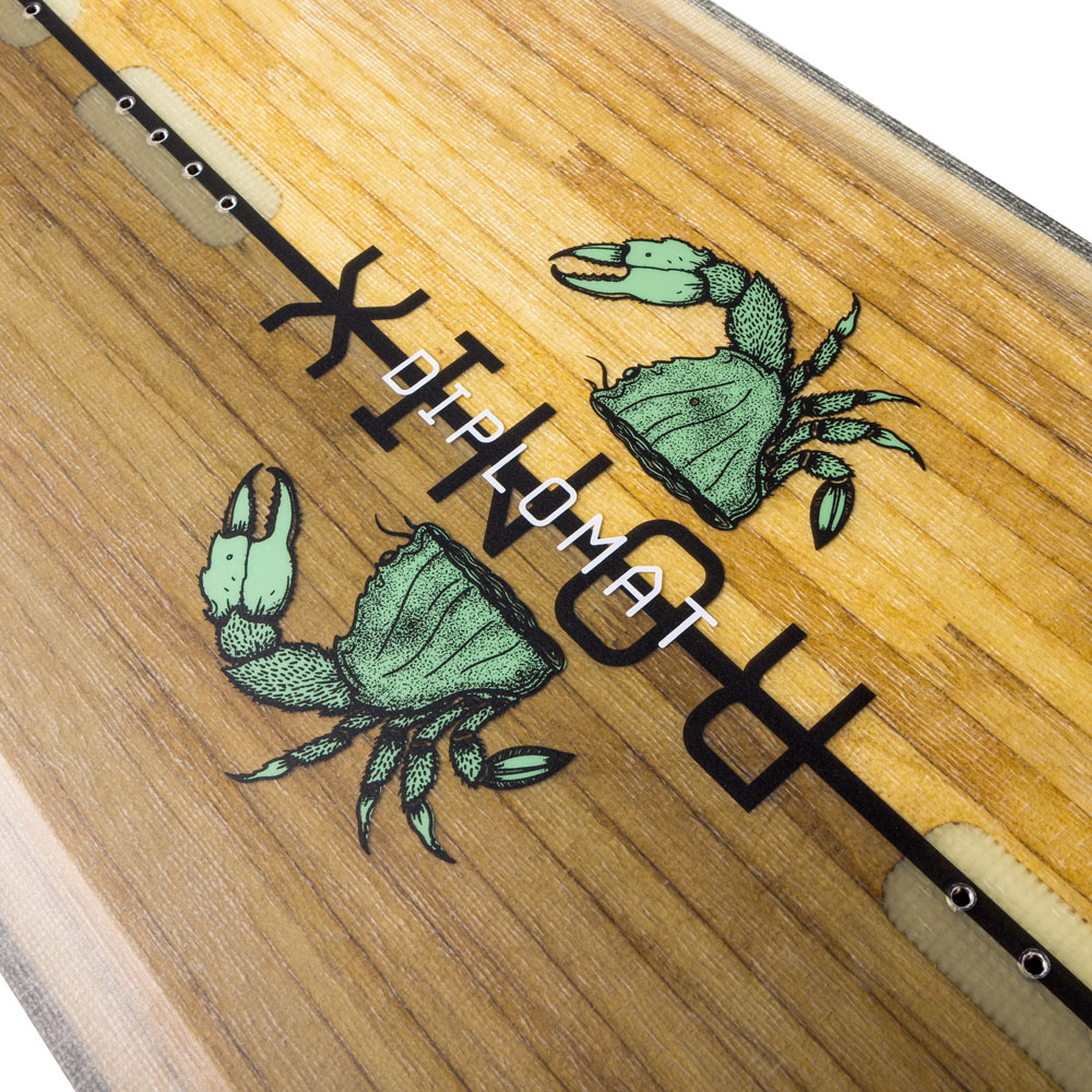 Ronix Diplomat Wakeboard-Set 143 cm mit Diplomat Bindungen 2