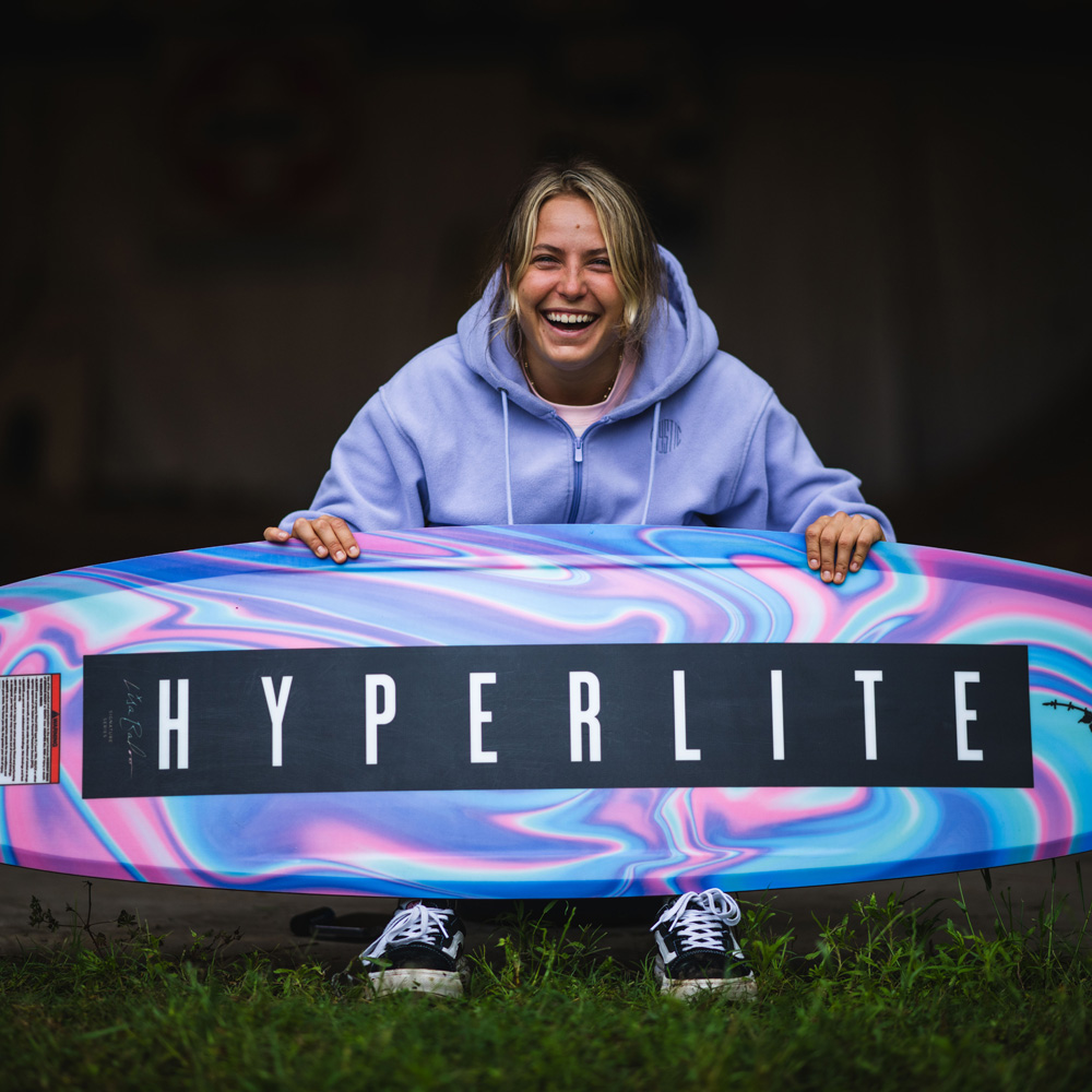 Hyperlite Aries Wakeboard 146 cm mit Zero2 Bindungen 10