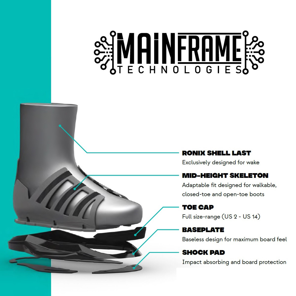 Ronix Kinetik Wakeboard-Set 144 cm mit Kinetik Bindungen 13