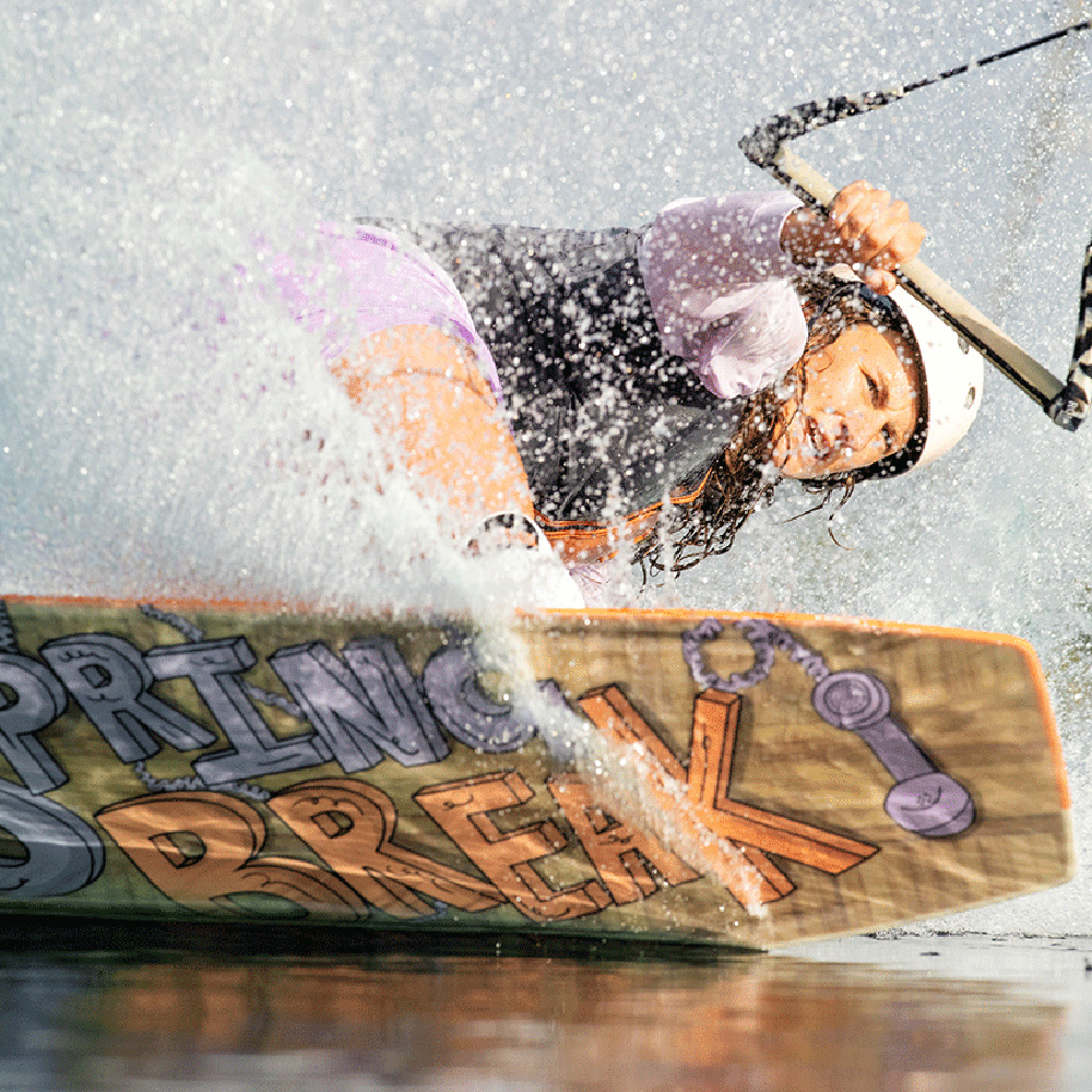 Ronix Spring Break Wakeboard Set 143 cm mit Rise Bindungen 7