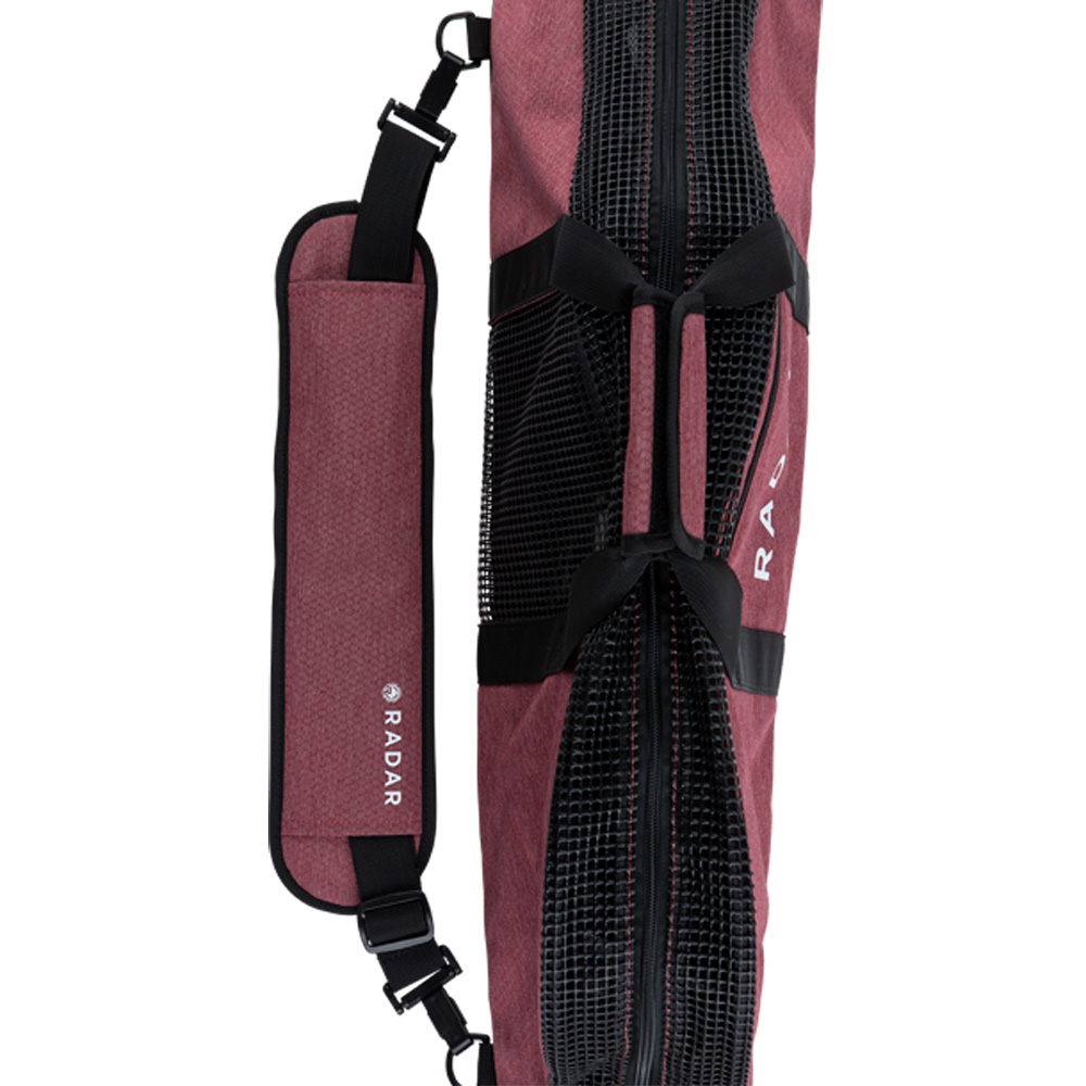 Radar Slalom-Ski-Tasche gefüttert 63-67 Zoll rosa 4