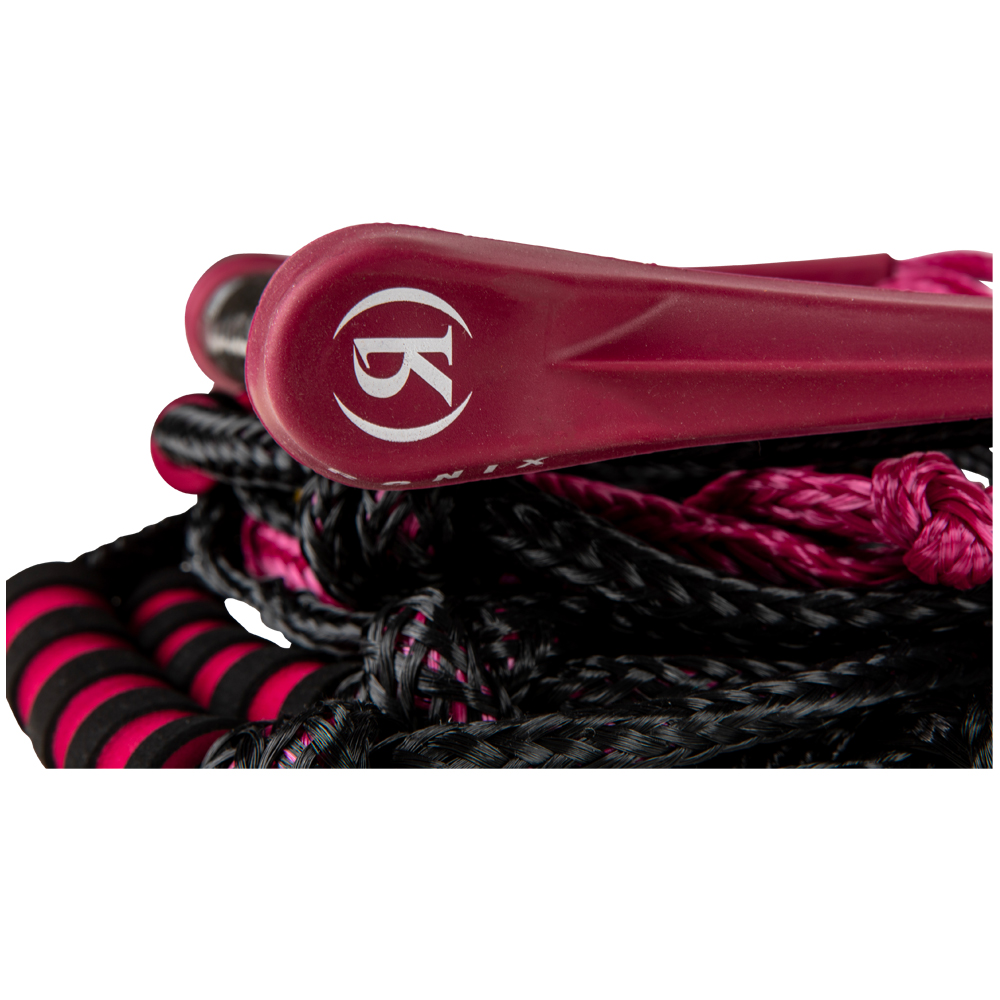 Ronix Silikon Spinner Wakesurf-Leine rosa 4