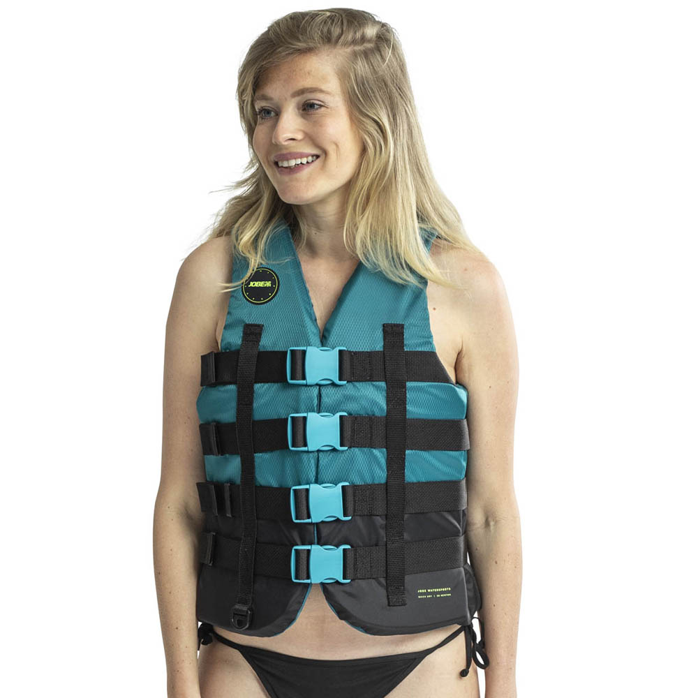 4 Schnallenschwimmweste türkis