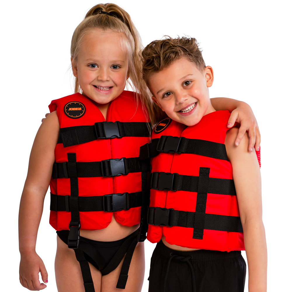Jobe Nylon Schwimmweste für Kinder in Rot 3
