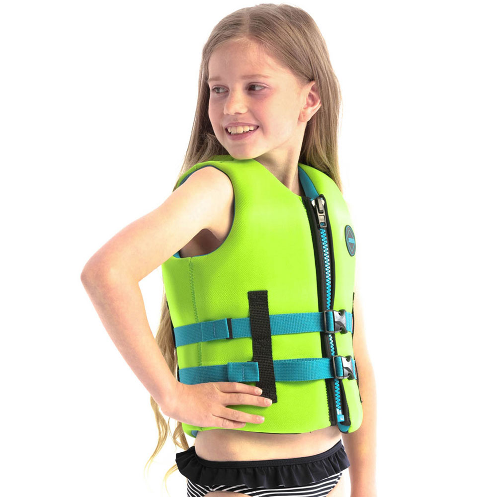 Jobe Neopren-Schwimmweste für Kinder in Limettengrün 3