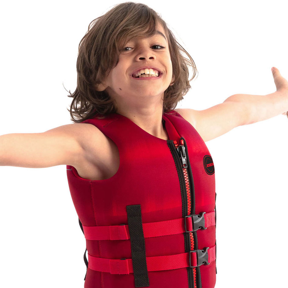 Jobe Neopren-Schwimmweste für Kinder in Rot 3