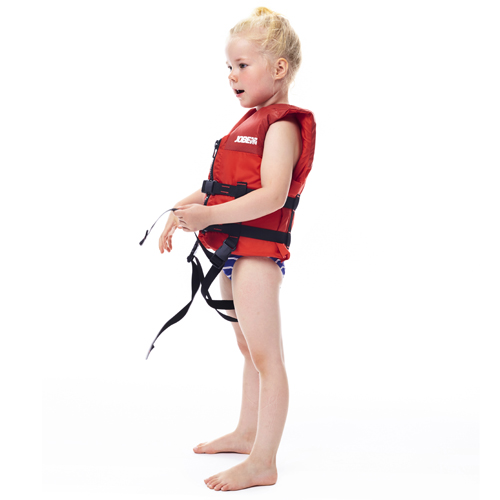 Jobe scribble Kinder-Schwimmweste rot Foto 2