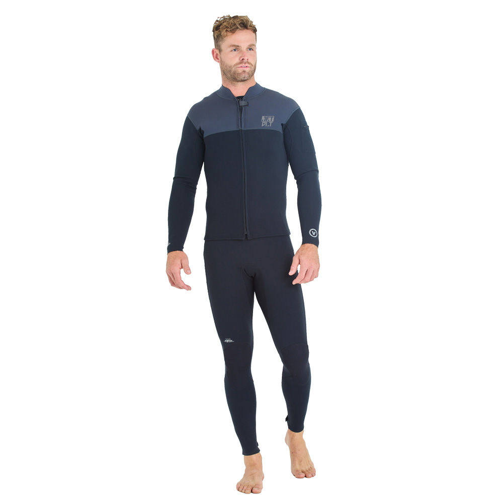 Jetpilot Venture Long John und Jacket Herren Schwarz 3
