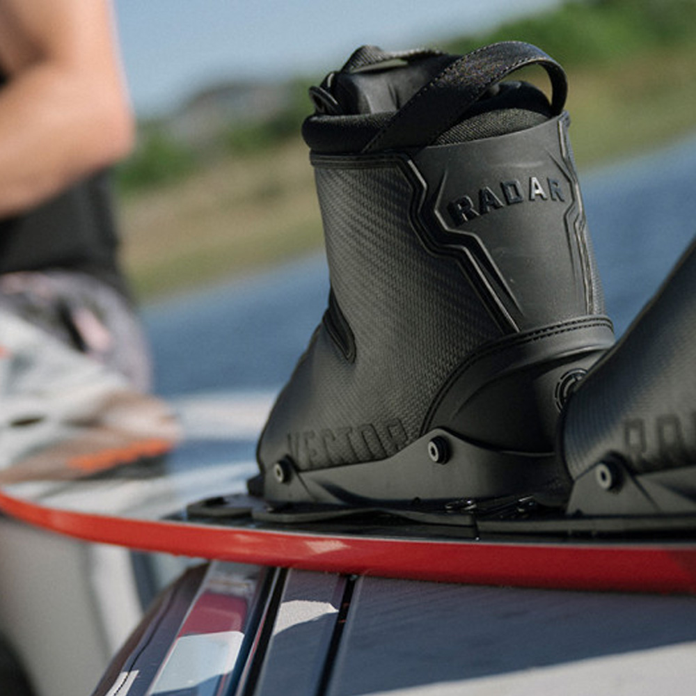 Radar Carbitex Vector BOA Slalom Ski Bindung rear feather frame 3