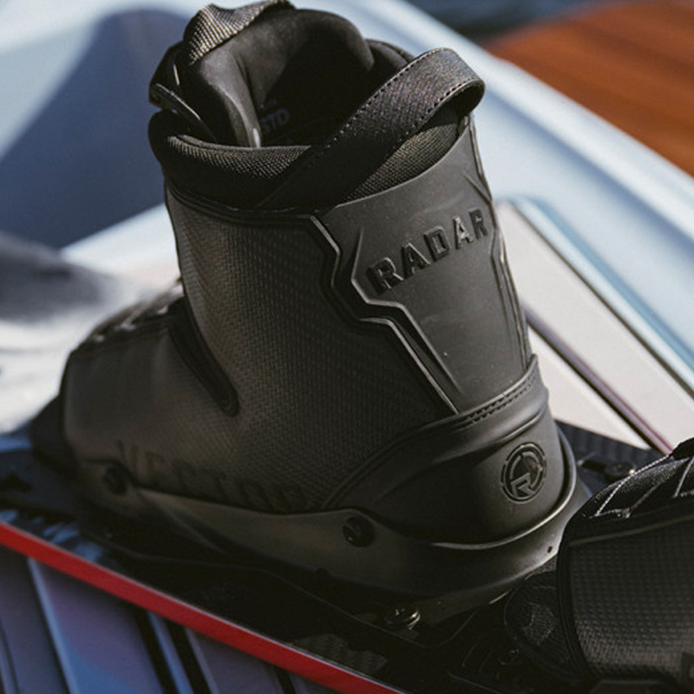 Radar Carbitex Vector BOA Slalom Ski Bindung rear Aluminium-Platte 4