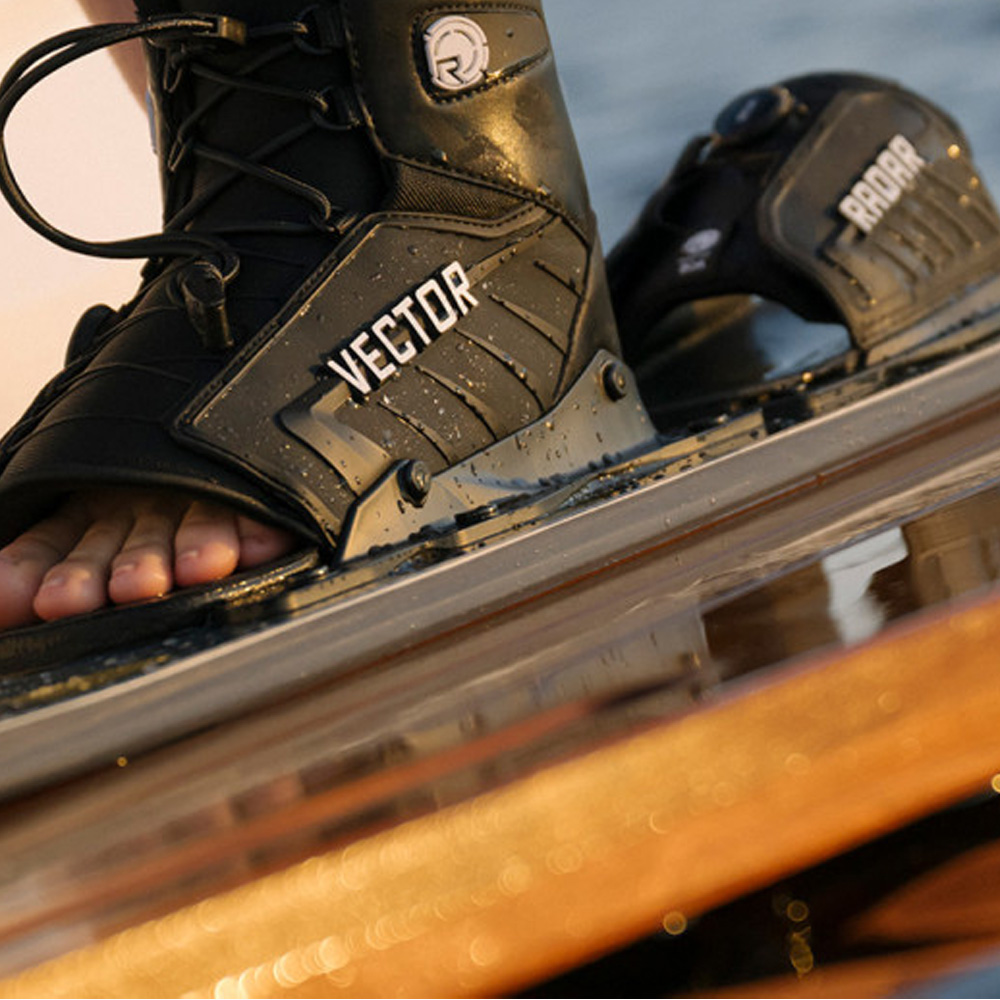 Radar Vector BOA Slalom-Ski-Bindung Rear feather frame 5