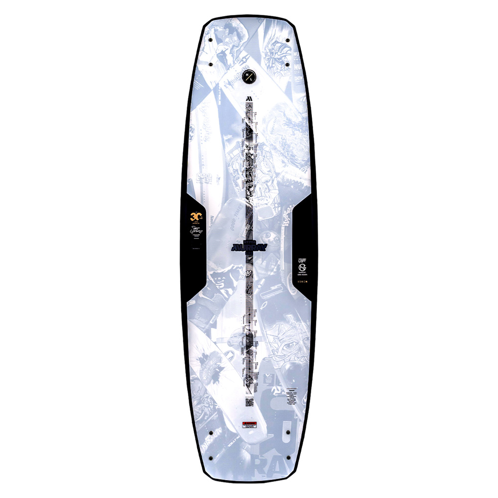 Hyperlite Murray Wakeboard 134 cm mit Team OT Bindungen 4