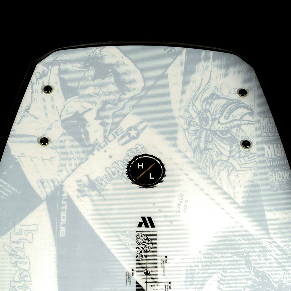 Hyperlite Murray Wakeboard 139 cm mit Formula Bindungen 5